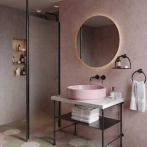 Suihkuseinä teleskoopilla