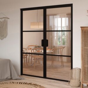 Lasi­pariovi ruudukolla, maksimikoko 1 830 mm x 2 250 mm