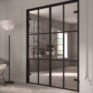 Lasi­pariovi karmilla, maksimikoko 1 830 mm x 2 250 mm