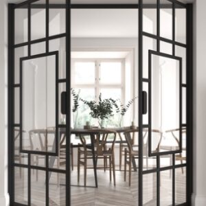 Lasi­pariovi ruudukolla, maksimikoko 1 830 mm x 2 250 mm