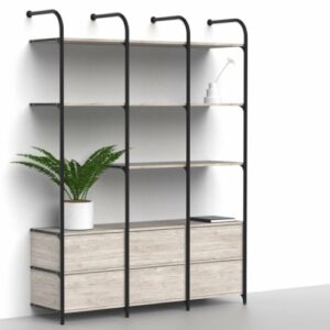 Nivo 180cm vaalea Hikkori