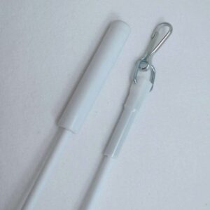 Verhokeppi 750mm - 2500mm valkoinen