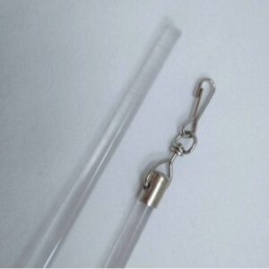 Verhokeppi 750mm - 1500mm lasinkirkas akryyli