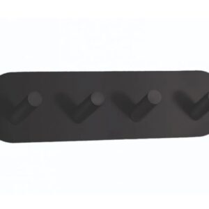 Tarrakiinnitteinen musta neljällä koukulla