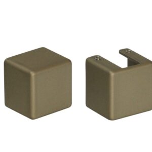 Desing-kisko päätytulppa 2kpl