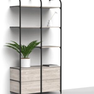 Nivo 120cm Vaalea Hikkori laatikostot