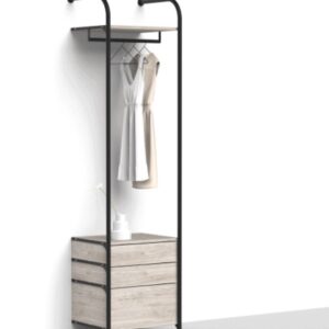 Nivo 60cm Vaalea Hikkori laatikosto